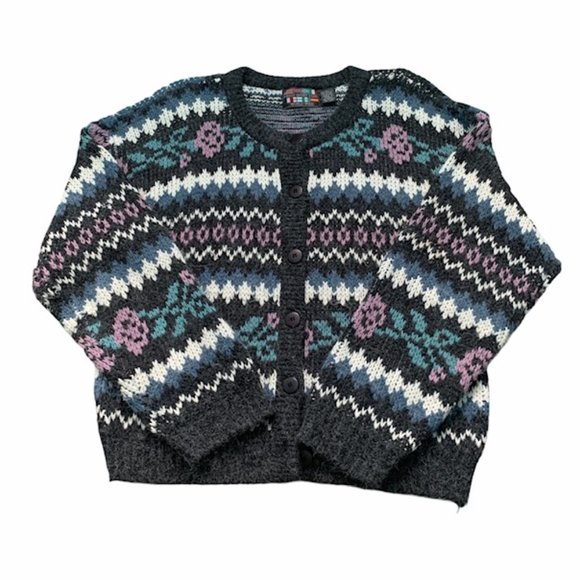 Vintage Paris Sport Club World Wide Sweater Large - Picture 1 of 9